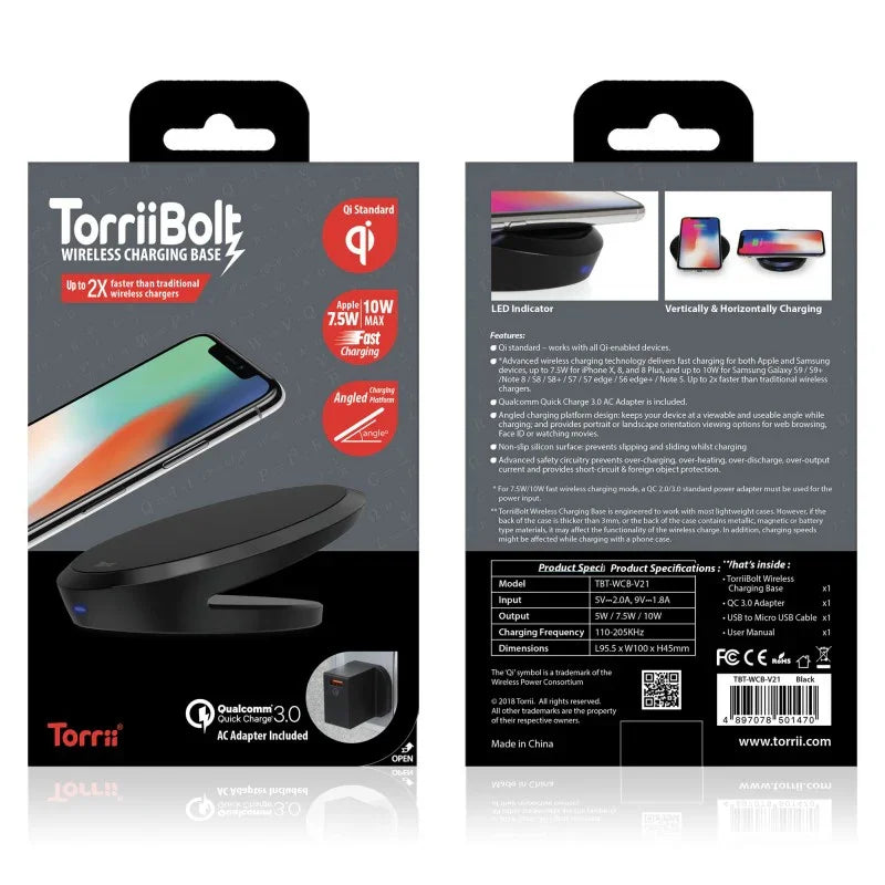 Torribolt Wireless Charging Base - Tashqila Torribolt Wireless Charging Base - Tashqila